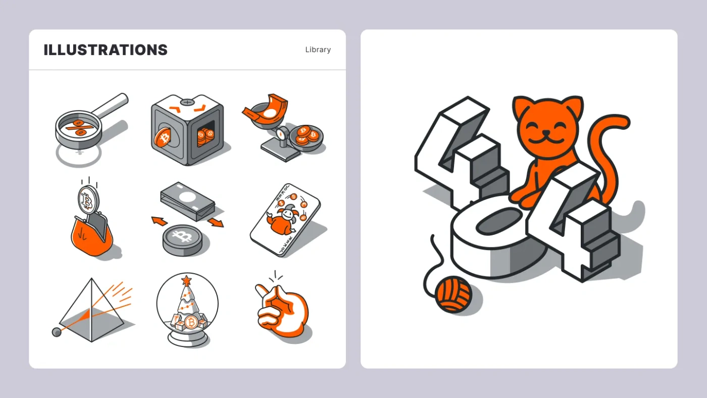 Shared illustration elements supported several teams and communication needs.