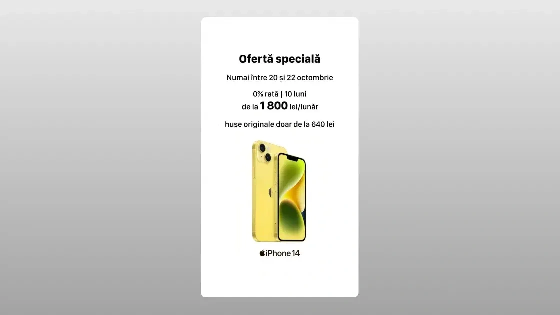 Motion presets provided a repeatable starting point for each offer.